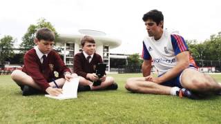 Kids Interview Alastair Cook [upl. by Onivag]