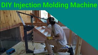 Making a DIY Injection Molding Machine [upl. by Arakihc]