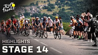 Tour de France 2024 Stage 14  EXTENDED HIGHLIGHTS  7132024  Cycling on NBC Sports [upl. by Haldeman]