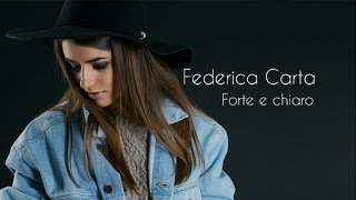 Federica Carta  Forte e Chiaro Official Lyric Video [upl. by Anol]