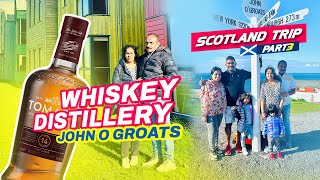 Scotland Trip Part3 John o groats whiskey Distillery Scotland Malayalam video [upl. by Mayer678]