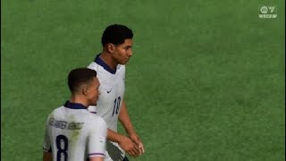 Foden scores 5 and gets sent of in 70 win  England Euro tourdement Ep1 [upl. by Judi585]