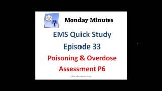 Tricyclic Antidepressant OD  EMS Study Tips [upl. by Yeargain]