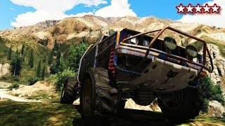 GTA 5 OffRoading  CUSTOM Jumps amp Races GTA V  Grand Theft Auto [upl. by Rosenblast]