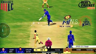 Playing MAJOR CRICKET LEAGUE in RC Swipe 🏏  MI New York vs Texas Super Kings [upl. by Veradia9]