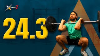 CrossFit Open Workout 243  AdrianFit Scaled🔥Serie XTRONG 2 [upl. by Esilehc]