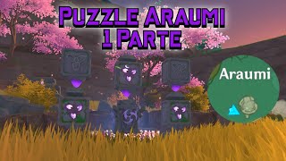 Puzzle Cubos Araumi 1 Parte  Genshin Impact [upl. by Sirref460]