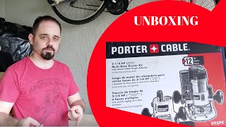 UNBOXING Porter Cable Router 895PK MultiBase Kit [upl. by Deys]