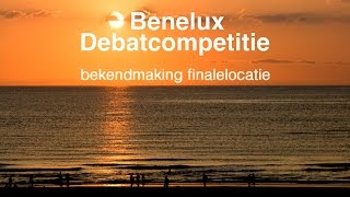 Finalelocatie Benelux Debatcompetitie 20162017 [upl. by Drahsir173]