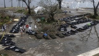 Typhoon Haiyan Death Toll Climbs Into Thousands [upl. by Akirderf244]