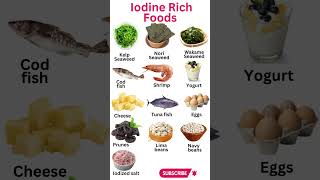 Iodine Rich Foods shorts viral food [upl. by Faro616]