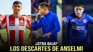 BAJAS y DESCARTES de Martín Anselmi en Cruz Azul para el Apertura 2024 [upl. by Asilrac]