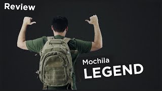 Review  Mochila Legend  Invictus [upl. by Lymann131]