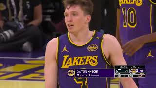 Dalton Knecht Drops 37 Points amp Ties Rookie 3Point Record 🔥  Lakers vs Jazz Highlights [upl. by Ahsenat]