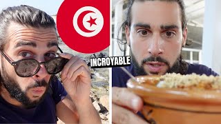 JAI TROUVÉ LE PARADIS A KÉLIBIA EN TUNISIE 🇹🇳  TEST DUN AUTHENTIQUE PLAT TUNISIEN LABLABI [upl. by Oizirbaf]