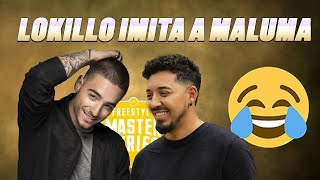 LOKILLO IMITA A MALUMA EN FMS COLOMBIA😂😂😂😂 [upl. by Thane848]