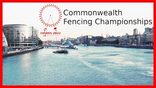 Commonwealth Fencing Championships 2022  DAY10 Piste Red [upl. by Pich]