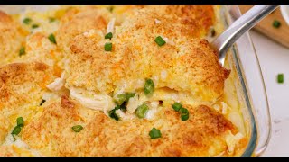 Viral Chicken Cobbler Recipe [upl. by Joseito]