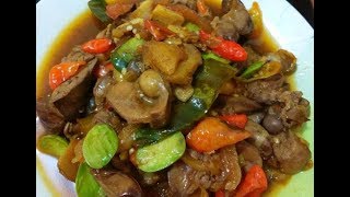 Resep Hati Ampela Ayam Kuah Asam Pedas [upl. by Aiker447]