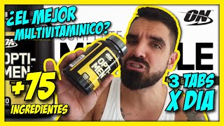 Opti Men Multivitaminico de On Review en Español para que sirve y como tomarlo [upl. by Cletus]