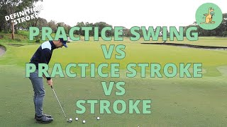 Stroke vs Practice  Golf Rules Explained [upl. by Skillern]