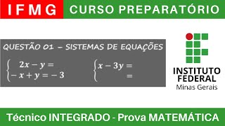 IFMG 🔴 Curso Preparatório 202425 de MATEMÁTICA IFMG Técnico Integrado ao Ensino Médio BoraIF [upl. by Anilad]