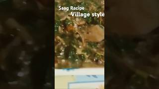 Odisa village style special saag recipe shortsRecipesaagmixveg saag recipeLikeSubscribe [upl. by Yhtomit]