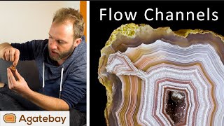 Agate formation theory AND Flowchannels  Agates explained by Josh 7 4K [upl. by Alag927]