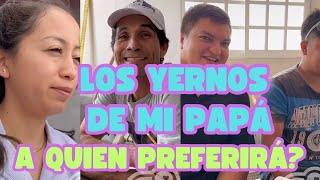 Los yernos de mi papá jaja a quien preferirámariajessica 🫶🏻 blog story dad humor love family [upl. by Tolland594]