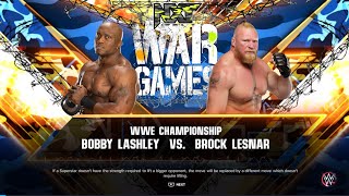 part  35 Brock Lesnar vs Bobby Lashley Hell in the cell match WWE Championship [upl. by Rambert]