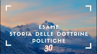 ESAME DI STORIA DELLE DOTTRINE POLITICHE [upl. by Sigsmond879]