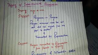 Theory Of Intracellular pangenesis By Hugo De VriesModern Concept Of Genemendalian work Rediscover [upl. by Rie]