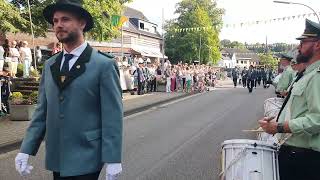 Schützenfest Grevenbroich Neuenhausen  Königsparade am 15082023 [upl. by Aissyla]