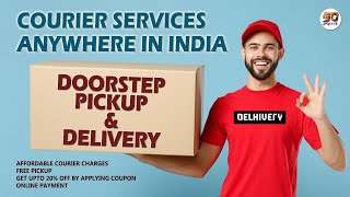 Send Courier from Home  Best Courier Services in India  Doorstep Pickup amp Delivery  Get 20 Off [upl. by Merrel]