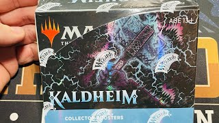 Kaldheim collector booster box 2 Over 650 value Official release 2521 [upl. by Kinemod]