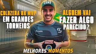 As principais jogadas que fizeram Coldzera 8x MVP em grandes torneios de CS  Melhores momentos [upl. by Akienahs477]