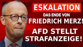 🚨 ESKALATION AFD STELLT STRAFANZEIGE GEGEN MERZ [upl. by Nido]