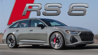 2021 Audi RS6 Avant Wagon Review [upl. by Chucho818]