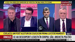 Ciolacu despre relațiile lui Simion cu rușii Dacă erau dovezi presupun că era arestat nu candidat [upl. by Dilks]