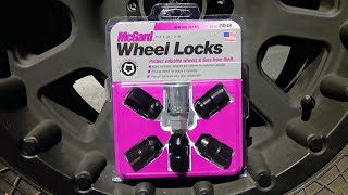 McGard Wheel Locks Review and Demonstration [upl. by Ranzini]