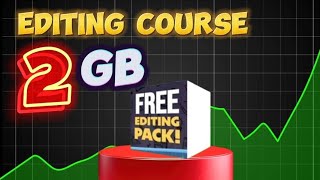 FREE EDITING PACK PRO LEVEL 😱🤯 ।। HOW TO LEARN EDITING COURSE TOTALLY FREE 😲।। [upl. by Dick]