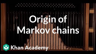 Origin of Markov chains  Journey into information theory  Computer Science  Khan Academy [upl. by Irej760]