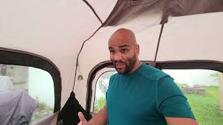 Coleman Instant Cabin Tent Review 6Person model [upl. by Nashoma989]