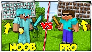 NOOB RICCO CONTRO PRO POVERO  Minecraft ITA [upl. by Einaj]