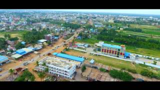 Tumkur Aerial View  Helicam Drone Visuals [upl. by Dnalram]