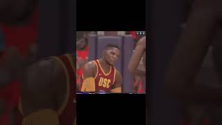 Andrew Wiggins POSTER DUNK on Russell Westbrook nba2k nba2k24 dunk myteam [upl. by Abner]