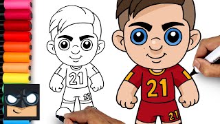 How To Draw Paulo Dybala [upl. by Vinay]