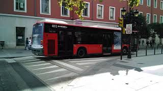 Zaragoza tranvía y autobuses Noviembre 2019 [upl. by Nickola]