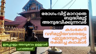 കടംകൂടി ജീവിതം പോയവർ രോഗം വിട്ട് മാറാത്തവരെയും ഏറ്റുമാനൂരപ്പൻ രക്ഷിച്ച കഥകൾ  Ettumanoor Temple [upl. by Paco]