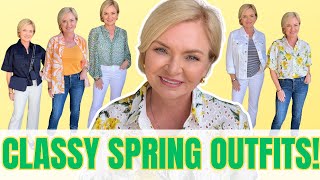 Classy Spring Fashion for Women Over 50 [upl. by Mota]